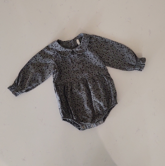 Rylee + Cru | Cora Romper Indigo Meadow - Picture 7 of 7